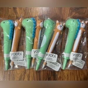 Corgi Shaped Pen in Orange and White